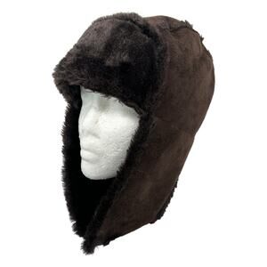 Unisex Polyester Aviator Hat Faux Fur Winter Ski Trooper Trapper Ear Flap Cap